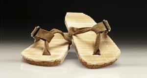 Chop Flops, flip flops made of recycled chopsticks designed by Industrial Design student Joe Palmer